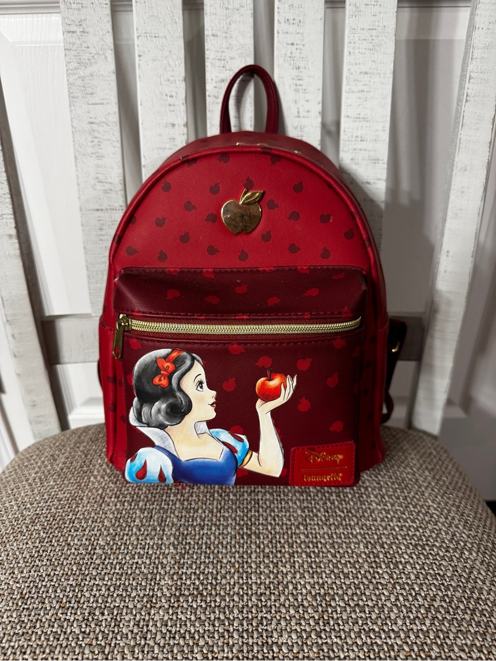 Disney Loungefly Snow White Red Mini Backpack
